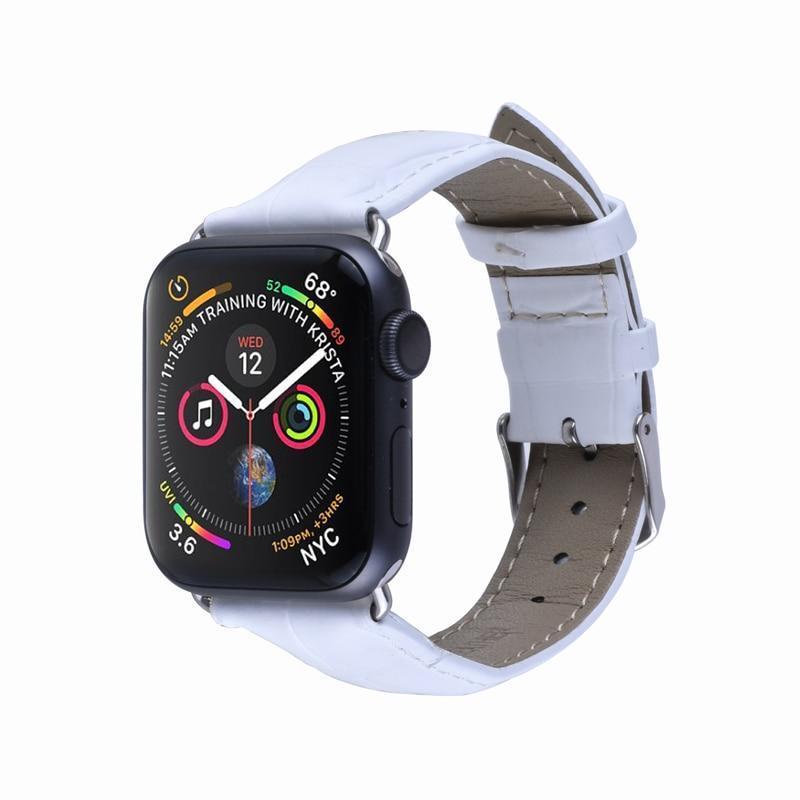 Pulseira de Couro para Apple Watch 38/40/42/44mm